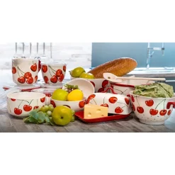 neuetischkultur Küchensieb Keramik Cherry New