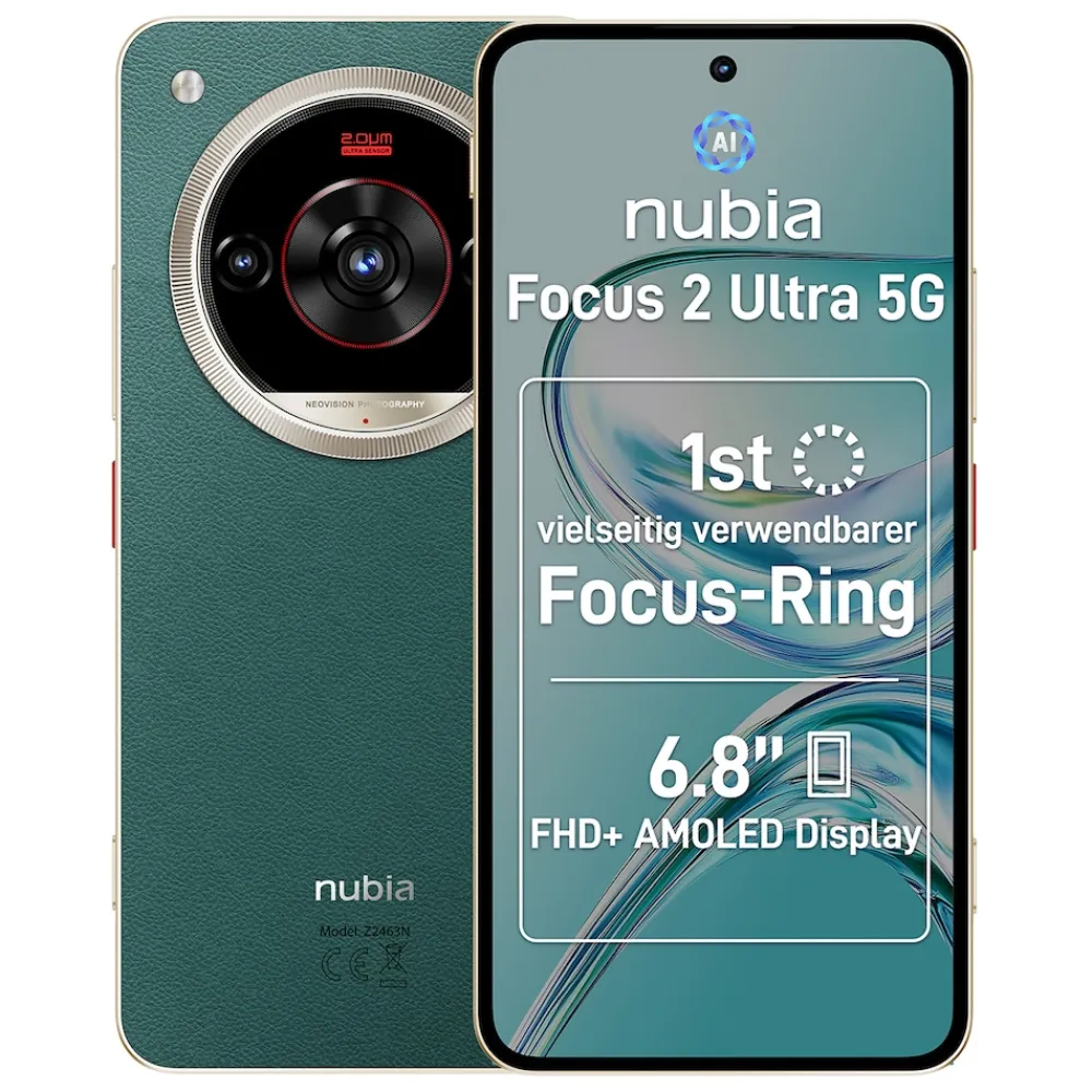 Nubia Focus 2 Ultra 5G Smartphone grün Hot