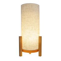 Akkutischleuchte "MADITA" H: 48cm leinen/natur ^ Näve Online