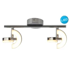 2er LED Wand- / Deckenspot "AFFI" ^ Näve Discount