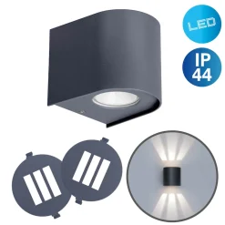LED Außen-/Wandleuchte "ALECTO" ^ Näve