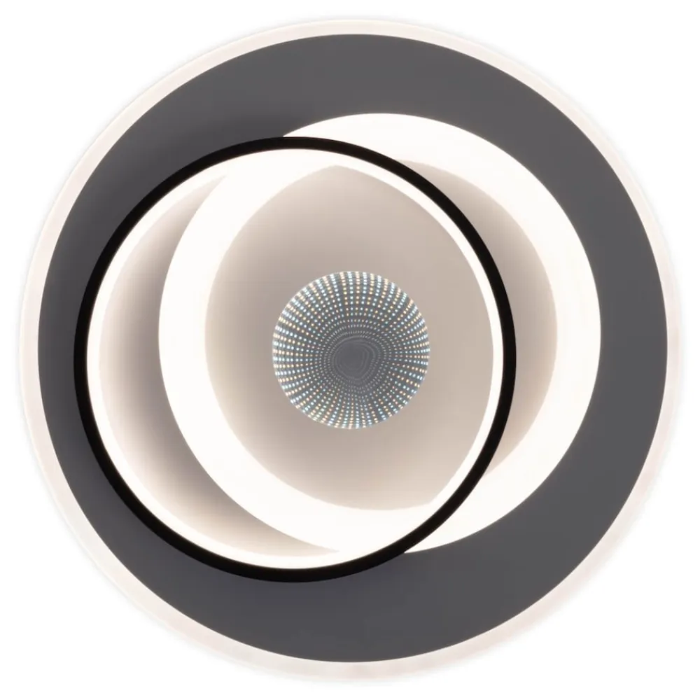 Näve LED / CCT Deckenleuchte "MALEA" 3D-Effekt Ø: 49cm Best