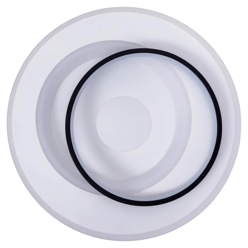 Näve LED / CCT Deckenleuchte "MALEA" 3D-Effekt Ø: 49cm Best
