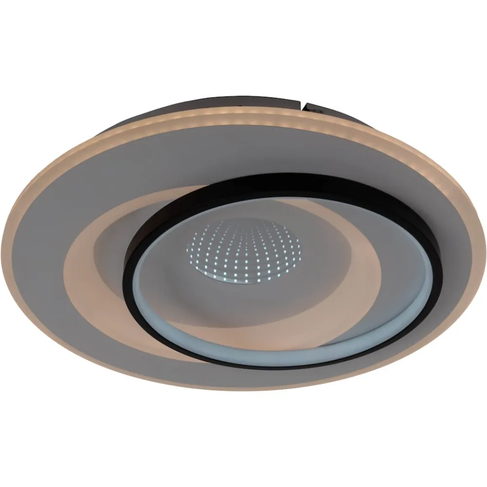 Näve LED / CCT Deckenleuchte "MALEA" 3D-Effekt Ø: 49cm Best