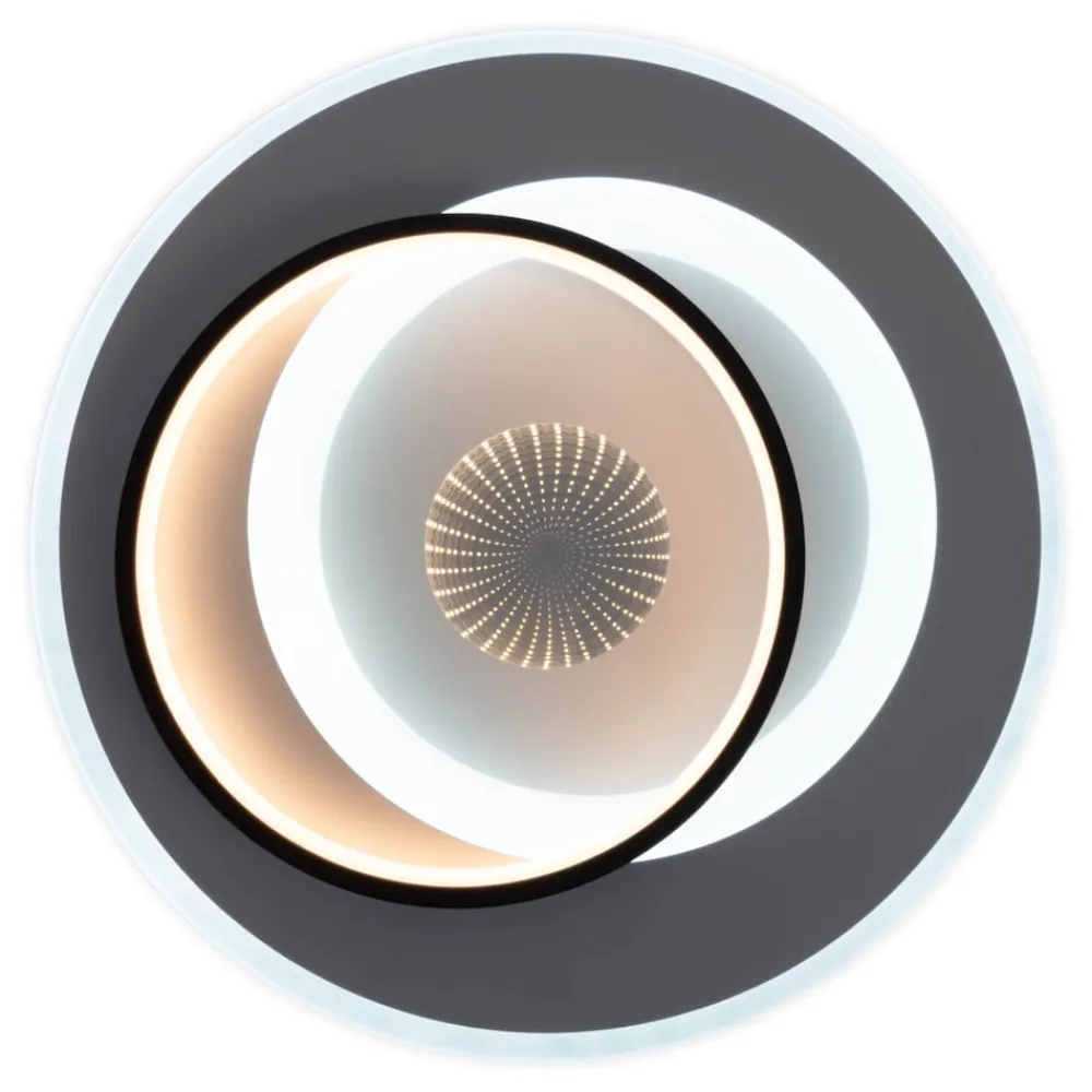 Näve LED / CCT Deckenleuchte "MALEA" 3D-Effekt Ø: 49cm Best