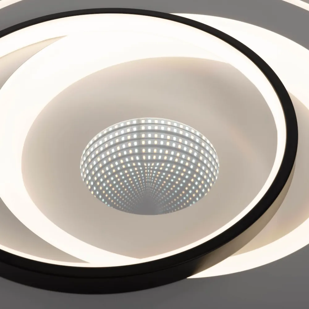 Näve LED / CCT Deckenleuchte "MALEA" 3D-Effekt Ø: 49cm Best