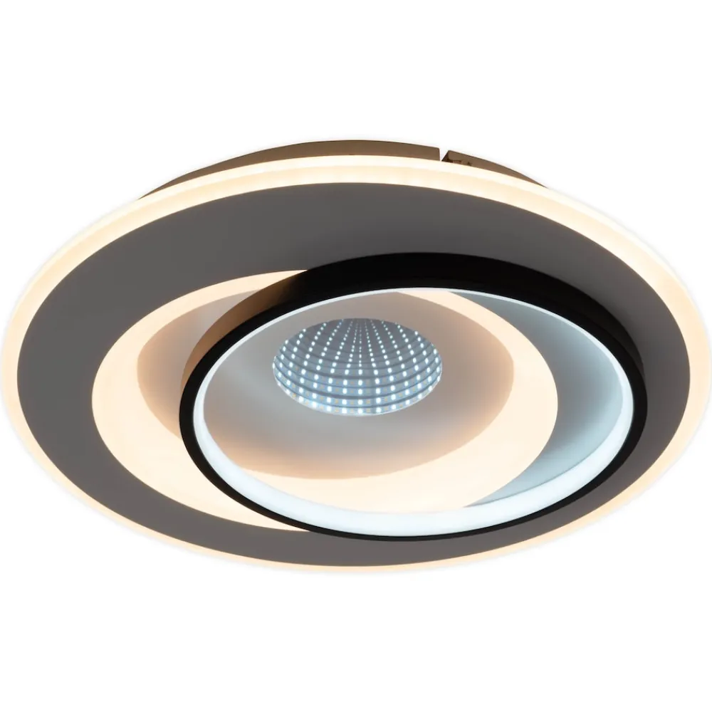 Näve LED / CCT Deckenleuchte "MALEA" 3D-Effekt Ø: 49cm Best