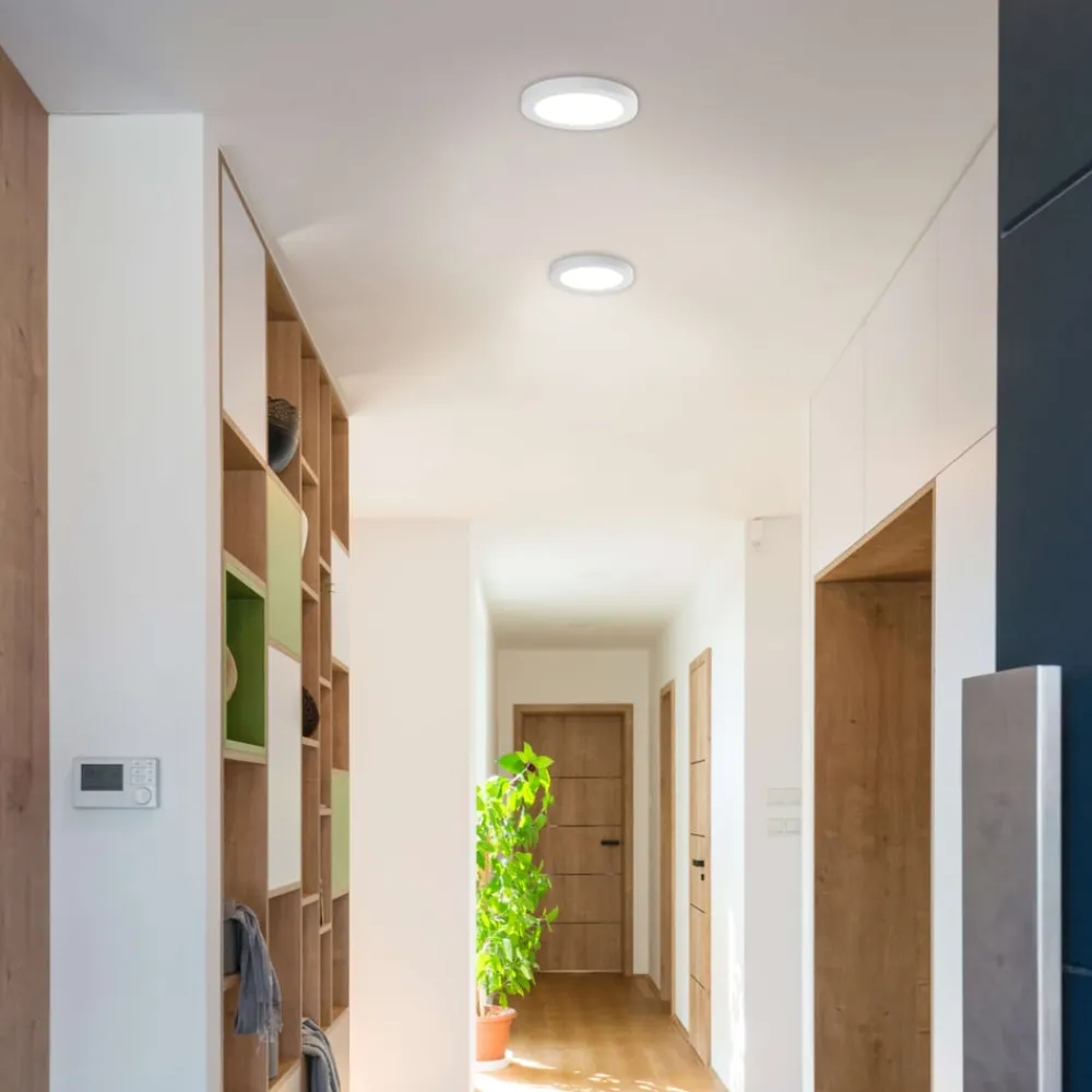 Näve LED / CCT Ein-/Aufbauleuchte "KOMPLEX" Ø: 24,6cm Clearance