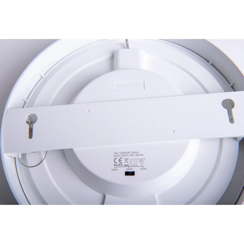 Näve LED / CCT Ein-/Aufbauleuchte "KOMPLEX" Ø: 24,6cm Clearance