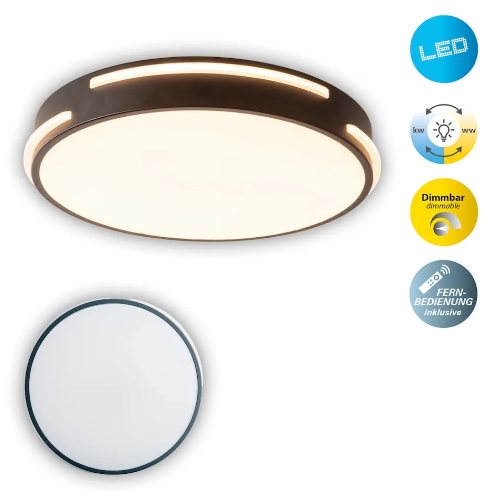 LED Deckenleuchte "VENTURA" Ø: 40cm ^ Näve Outlet