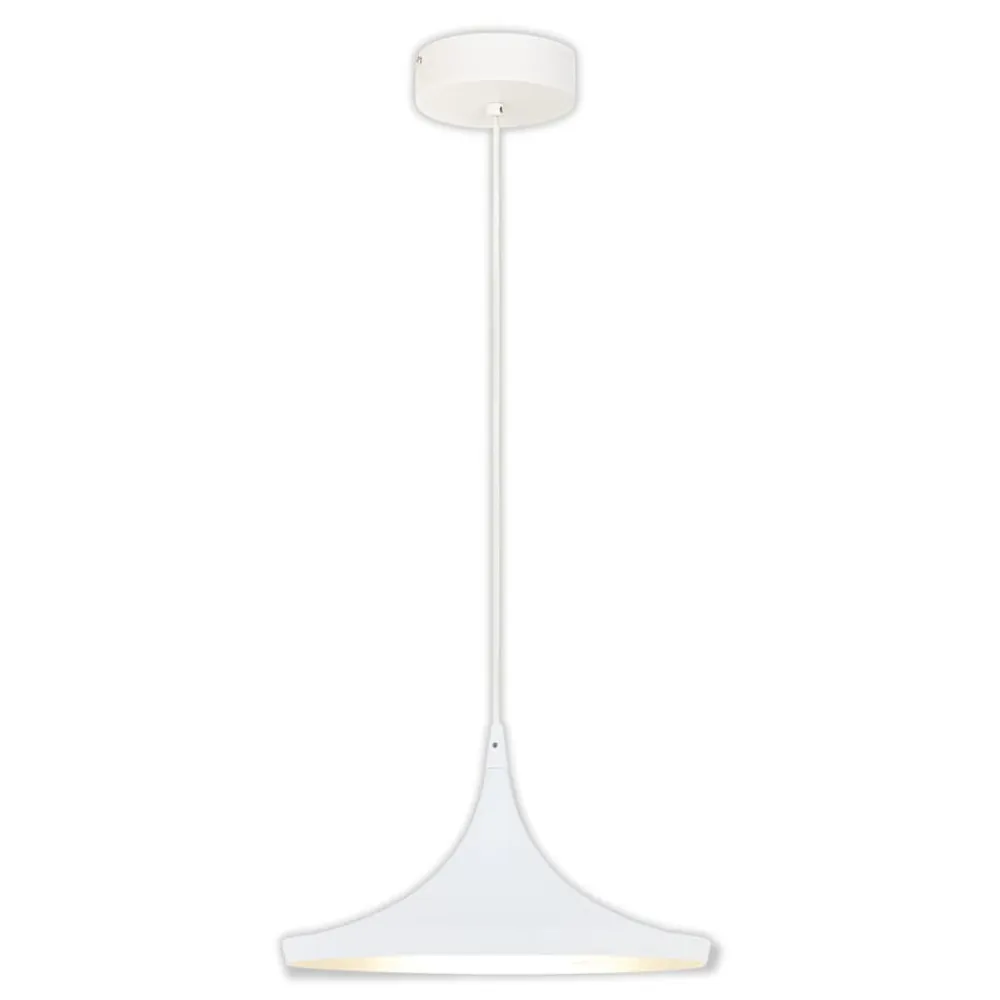 Näve LED Pendelleuchte "OSLO" Ø: 37cm weiß New