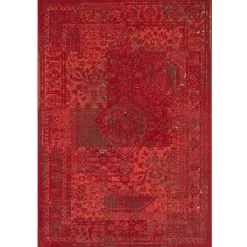 NYVI Teppich Celebration - Für Fußbodenheizung geeignet, Strapazierfähig, Leicht zu reinigen Farbe:;Größe: Rot