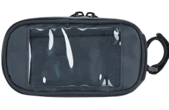 Prophete Oberrohrtasche, wasserabweisend, mit Smartphone-Fach für Smartphones bis 5,5", Volumen: 1 Liter, Farbe: schwarz Discount