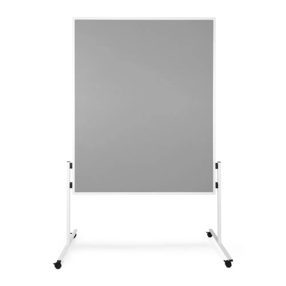 Filz-Moderationstafeln | Einteilig | Mit Rollen | 150 x 120 cm ^ Office Marshal Online