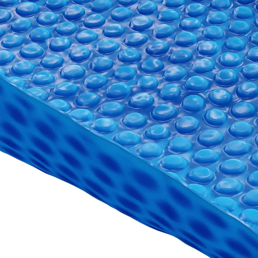OK-Living Eckige Solarfolie Pool blau, Solarabdeckplane 260x160 cm Hot