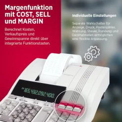 CPD 5212 Tischrechner, 2-farbig druckend ^ Olympia