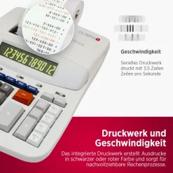 CPD 512 Tischrechner mit mechanischem Druckwerk ^ Olympia Sale