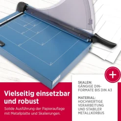 G 4640 Profi Hebelschneidegerät, DIN A3, bis 40 Blatt ^ Olympia