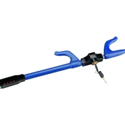 LKL 107 Lenkradkralle mit LED Diebstahlsicherung Lenkradsperre ^ Olympia Sale