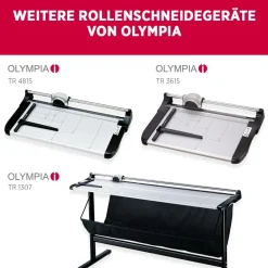 TR 6712 Profi Rollenschneidegerät, DIN A2, bis 12 Blatt ^ Olympia