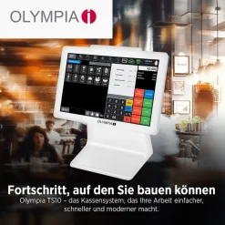 TS10 Allrounder Touch Scan Handel Gastro weiß ^ Olympia Hot
