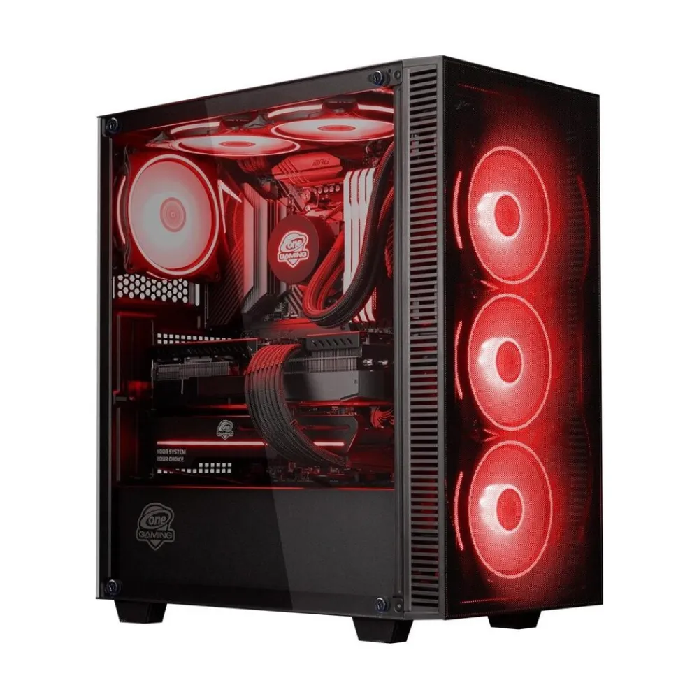 Gaming PC Next Level II - RX 9060 - Ryzen 5 5600X - 480 GB NVMe - 16GB RAM ^ ONE GAMING Discount