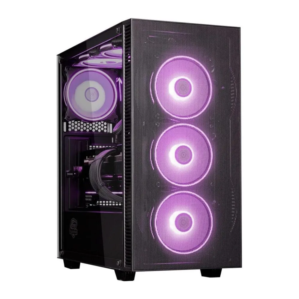 Gaming PC Next Level II - RX 9060 - Ryzen 5 5600X - 480 GB NVMe - 16GB RAM ^ ONE GAMING Discount
