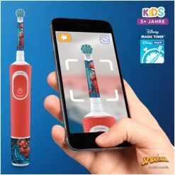 Oral-B EB10-8 Kids Spiderman Aufsteckbürsten 8er für Elektrische Kinderzahnbürste New