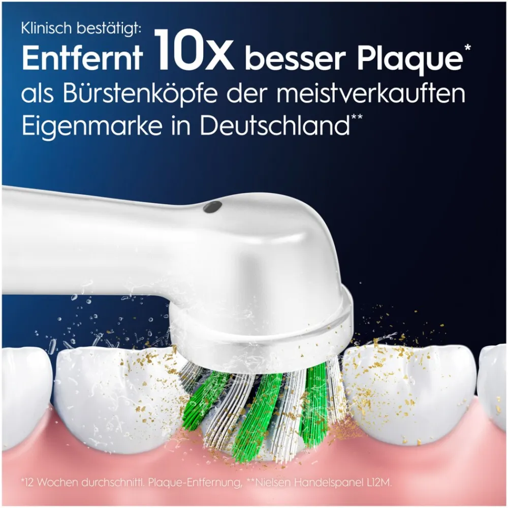 EB50RX-4 Pro CrossAction Ersatzbürsten ^ Oral-B