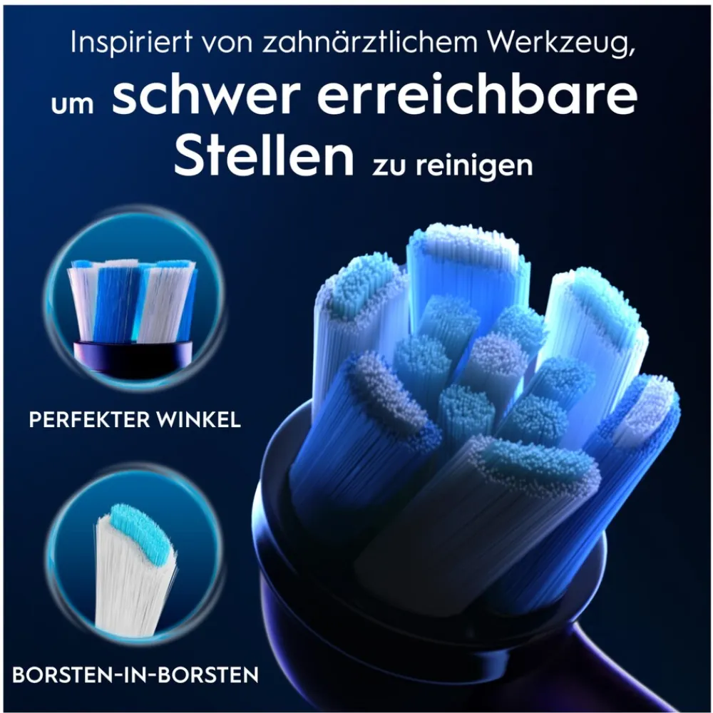 iO Black Ultimative Reinigung Aufsteckbürsten, 8 Stück ^ Oral-B Online