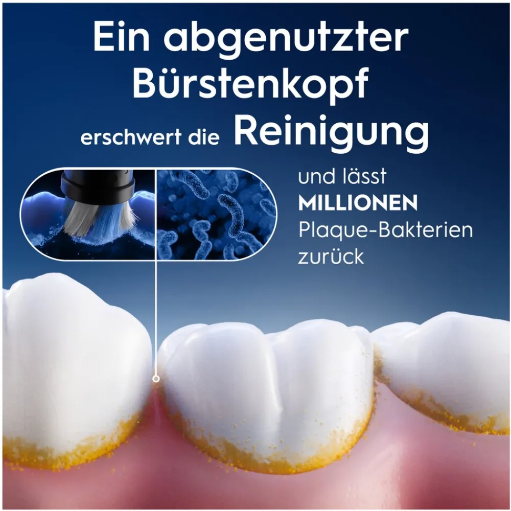 iO Black Ultimative Reinigung Aufsteckbürsten, 8 Stück ^ Oral-B Online