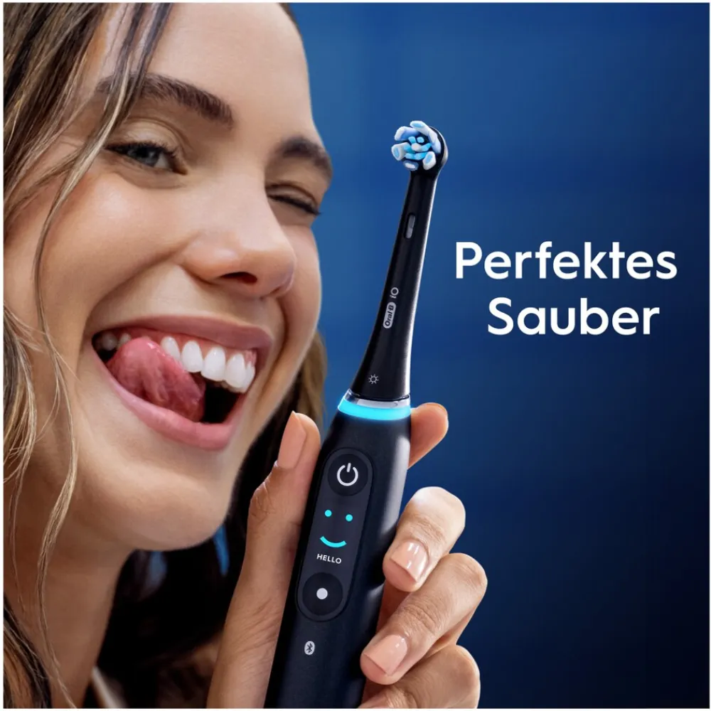 iO Black Ultimative Reinigung Aufsteckbürsten, 8 Stück ^ Oral-B Online