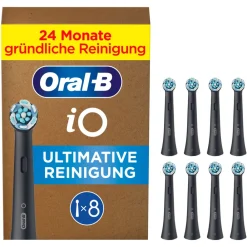 iO Black Ultimative Reinigung Aufsteckbürsten, 8 Stück ^ Oral-B Online