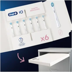 iO Sanfte Reinigung Aufsteckbürsten, 6 Stück ^ Oral-B Discount