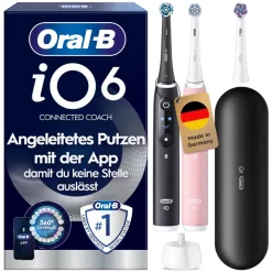Oral-B iO Series 6 Elektrische Zahnbürste Doppelpack Sale