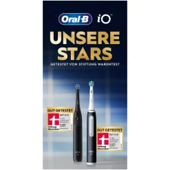 iO Series 3 Elektrische Zahnbürste/Electric Toothbrush, 3 Putzmodi für Zahnpflege, Magnet-Technologie, TESTSIEGER Stiftung Warentest (12/2024), Blush Pink ^ Oral-B Outlet
