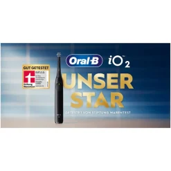 iO Series 2 Elektrische Zahnbürste, Night Black ^ Oral-B