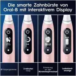 Oral-B iO Series 6 Pink Sand elektrische Zahnbürste Outlet