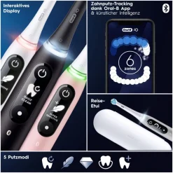 iO Series 6 White elektrische Zahnbürste ^ Oral-B Clearance