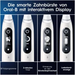 iO Series 6 White elektrische Zahnbürste ^ Oral-B Clearance