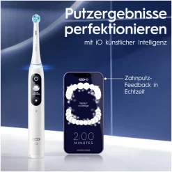 iO Series 6 White elektrische Zahnbürste ^ Oral-B Clearance