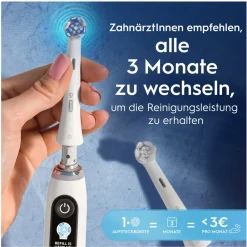 iO Ultimative Reinigung, Aufsteckbürsten für elektrische iO, Weiß, 4 Stück ^ Oral-B Outlet