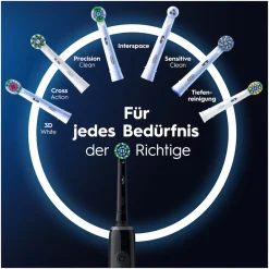 Oral-B Pro 3 3000 Cross Action Black Edition JAS22 elektrische Zahnbürste Sale