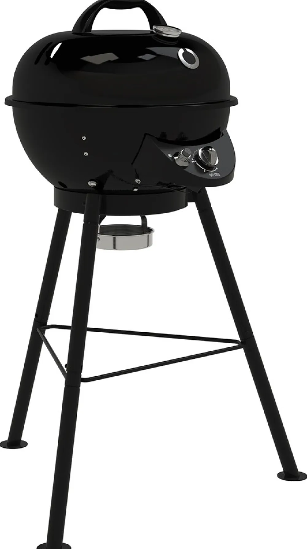 Outdoorchef Gas Kugelgrill City 420 G SE Black mit Tragetasche Gasgrill mit Stahlgrillrost Clearance