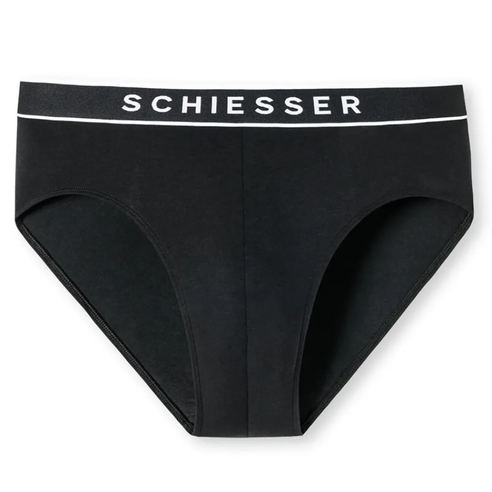 Schiesser 6PACK Rio-Sip "95/5" Herren Sip Schwarz Best