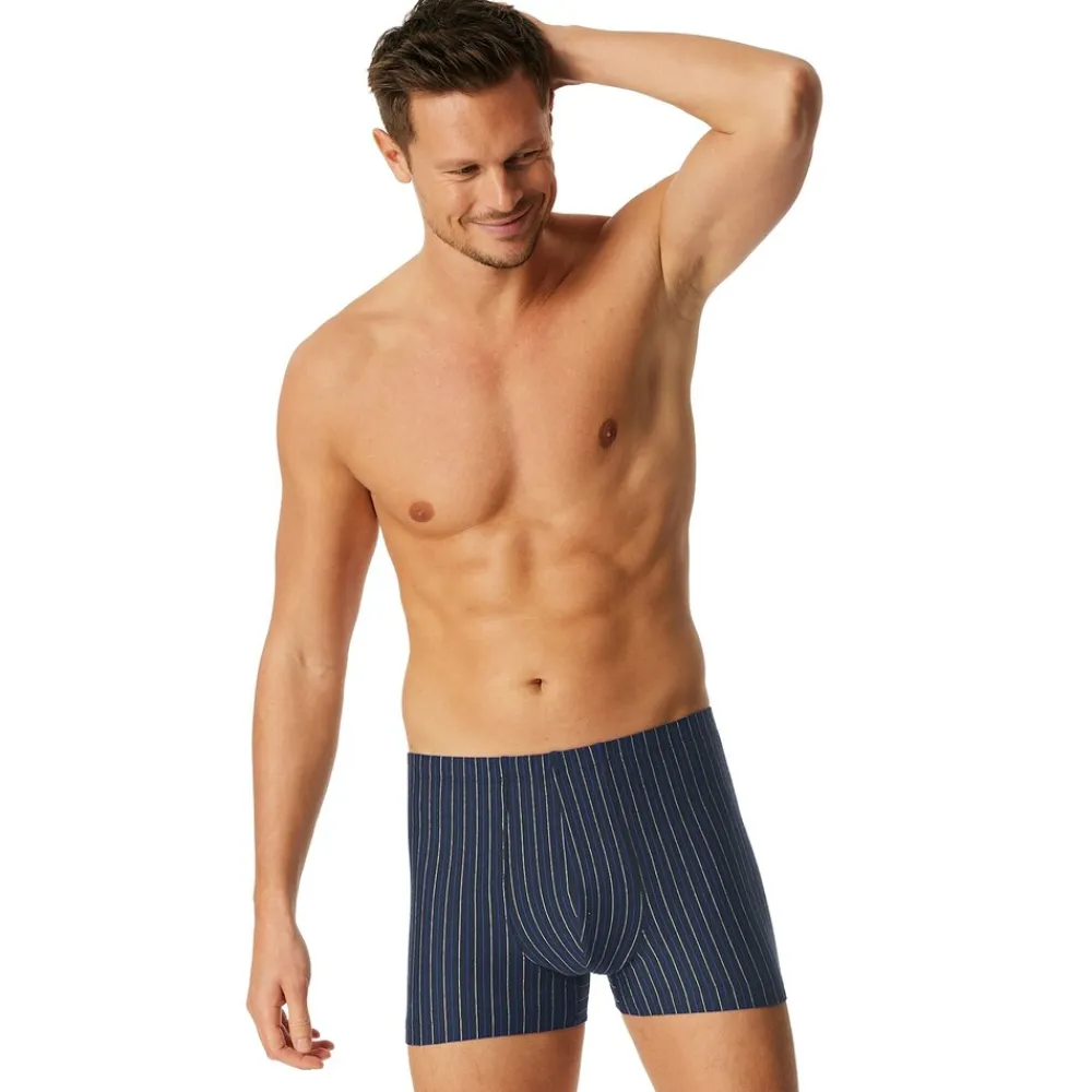 Schiesser 3PACK hort "95/5" Herren Boxerhort Blau Sale