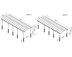 - Canopia | Alpine 3.6 X 11 Carport Wohnmobil Grau ^ PALRAM Sale