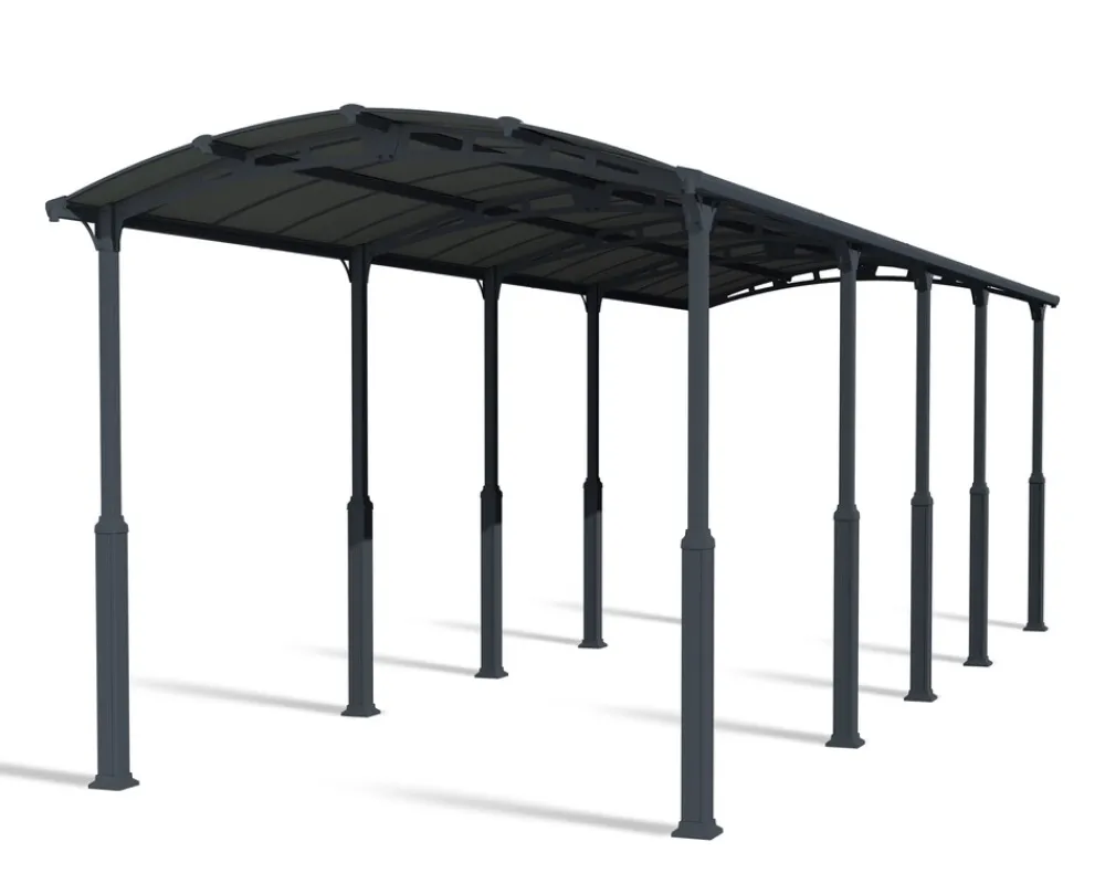 - Canopia | Alpine 3.6 X 9 Carport Wohnmobil in Grau ^ PALRAM Best