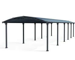 Canopia Arcadia Carport Grau 3.6x13 grau ^ PALRAM Discount