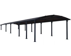 Canopia Arcadia Carport Grau 3.6x13 grau ^ PALRAM Discount
